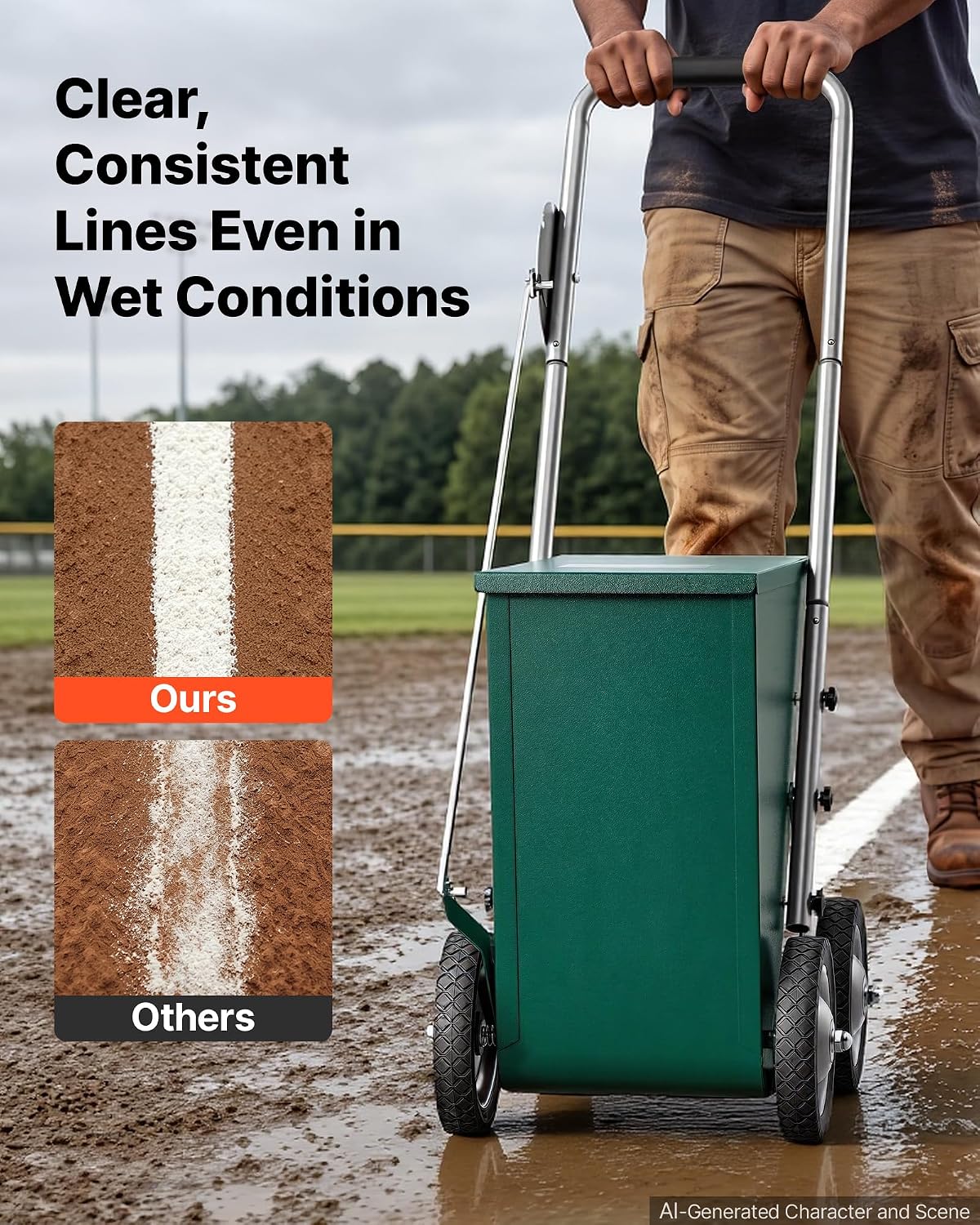 VEVOR Field Dry Line Marker for Sports Field