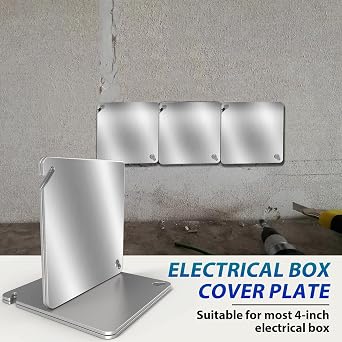 Metal Electrical Box Cover Plate (8)
