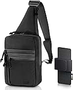 M-Tac CCW Sling Bag for Men & Women - EDC Shoulder Bag Tactical - Crossbody Concealed Carry Bag - Mens Chest Pack