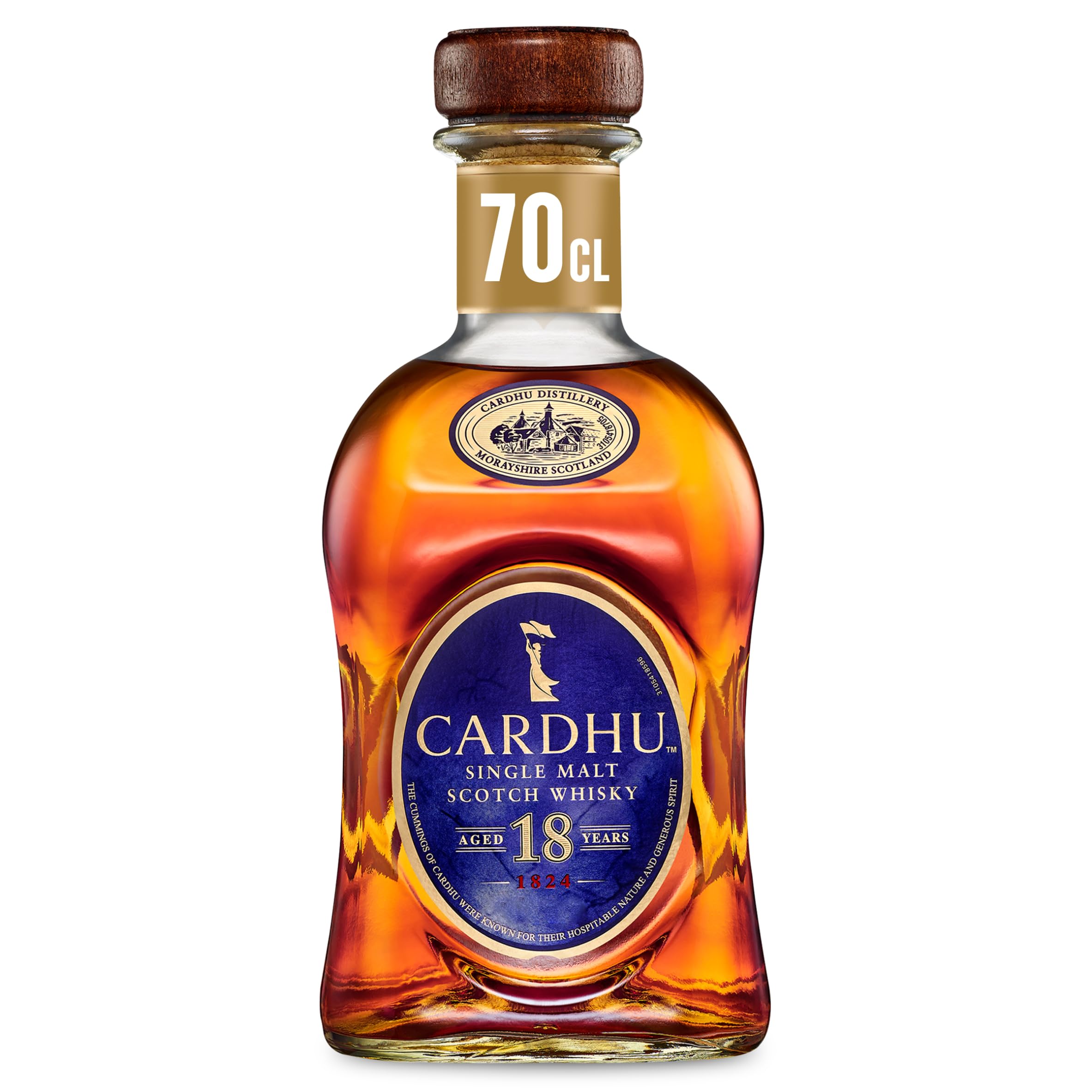 Cardhu 18 Jahre Single Malt Scotch Whisky, 700ml