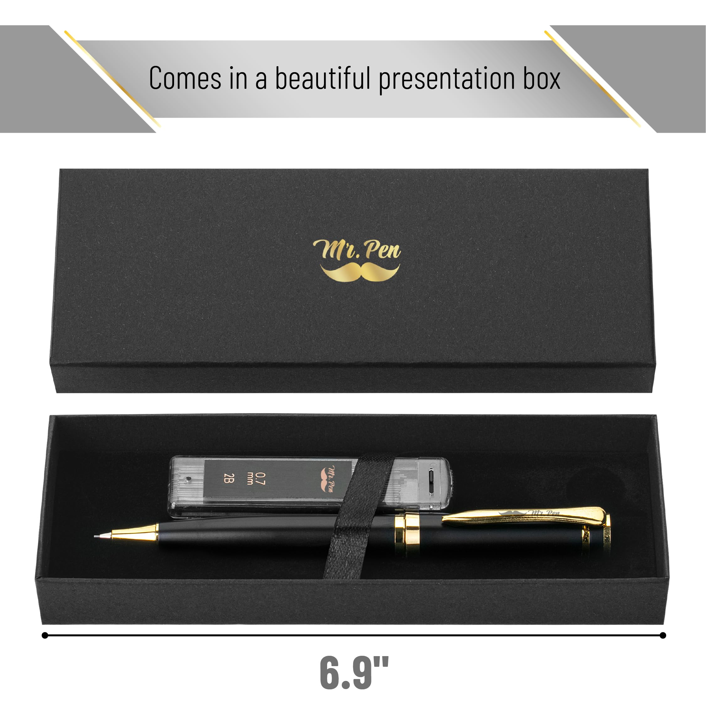 筆記具 Mr Amazon.co.jp: Mr. Pen- 高級金属シャープペンシル、シャープペンシル