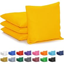 GoSports Cornhole Bean Bags Set of 4 - Regulation All Weather - Mix and Match from 16 Colors Available