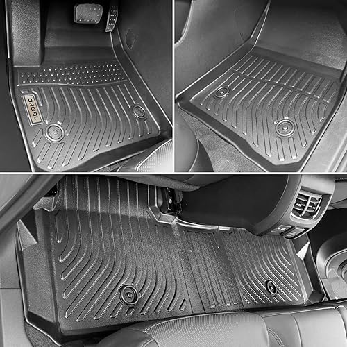 Miniatura 2 de orealtrend Alfombrillas de repuesto para Chevrolet Chevy Blazer 2019-2025 / Cadillac XT5 2017-2025 / GMC Acadia/Acadia Denali de 2 filas 2017-2021