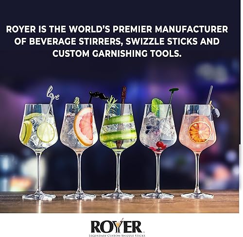 Miniatura 7 de Agitadores de café y cócteles, palitos de plástico reutilizables para bebidas, 24 palitos de swizzle, uso como adorno de cóctel o mezcladores de
