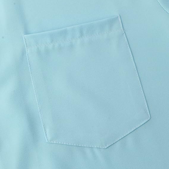 Button Down Shirts for Men T-Shirt Buttons Lapel Top Short Sleeve Tee Loose Blouse Mens Retro Bowling Shirt Men's 50s Vintage Shirts Bowling Short Sleeve Tops Hawaiian Bowling Shirt Men Short