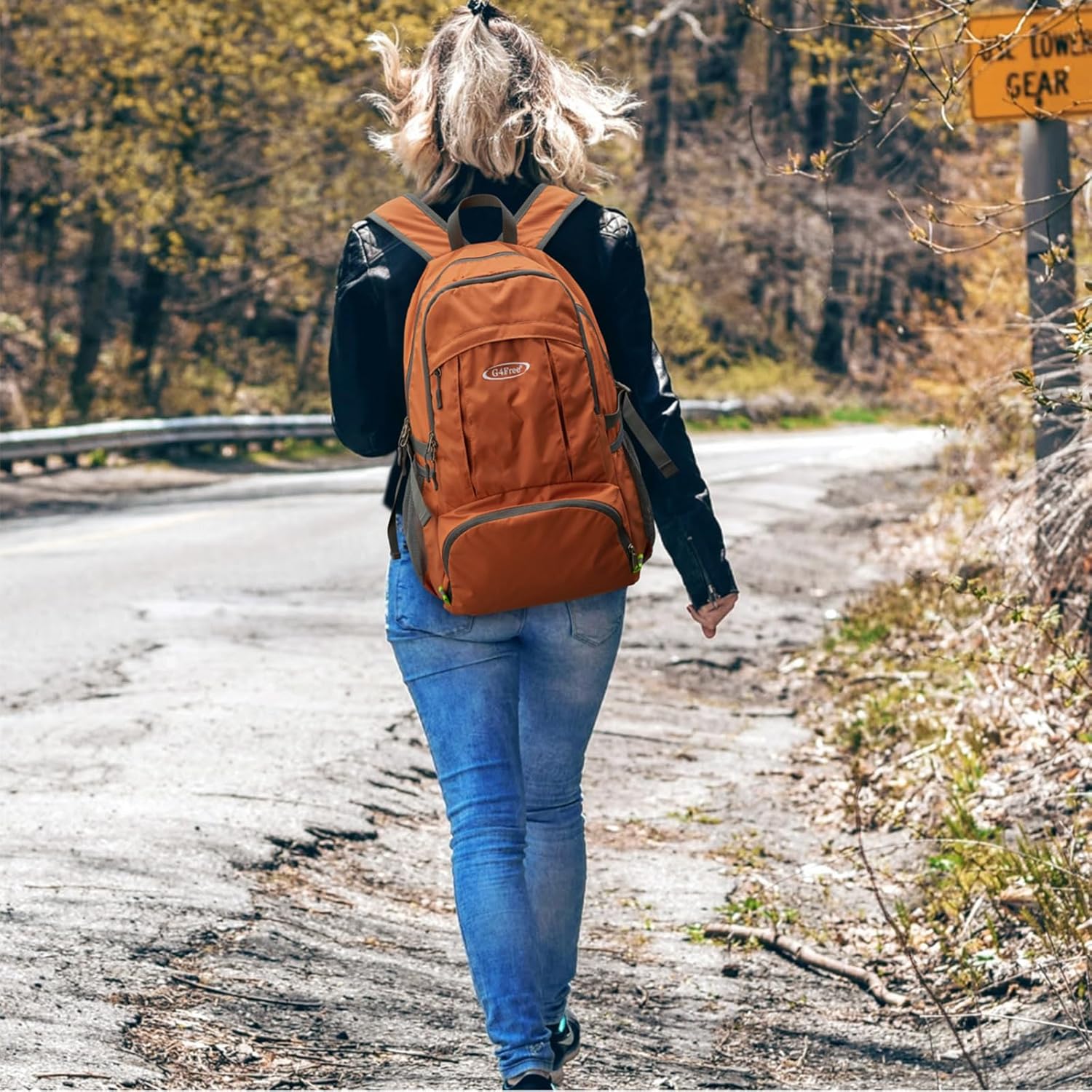 G4Free 40L Lightweight Packable Hiking Backpack, Waterproof Travel Daypack - Image 7