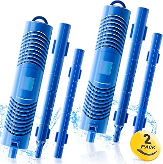 Bilinavy Palillos minerales de filtro de spa para cartucho de filtro de hidromasaje, duración de 4 meses, 2 unidades, color azul