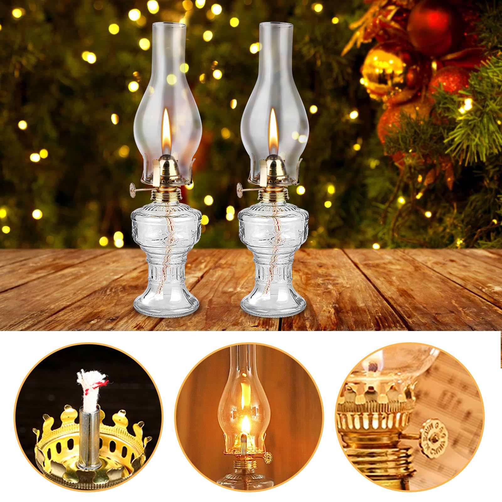 LB - LB Napoléon 3 - Petroleumlamp (2) - Brons, Porselein - Bronzen LB - LB Napoléon 3 - Petroleumlamp (2) - Brons, Porselein - Bronzen