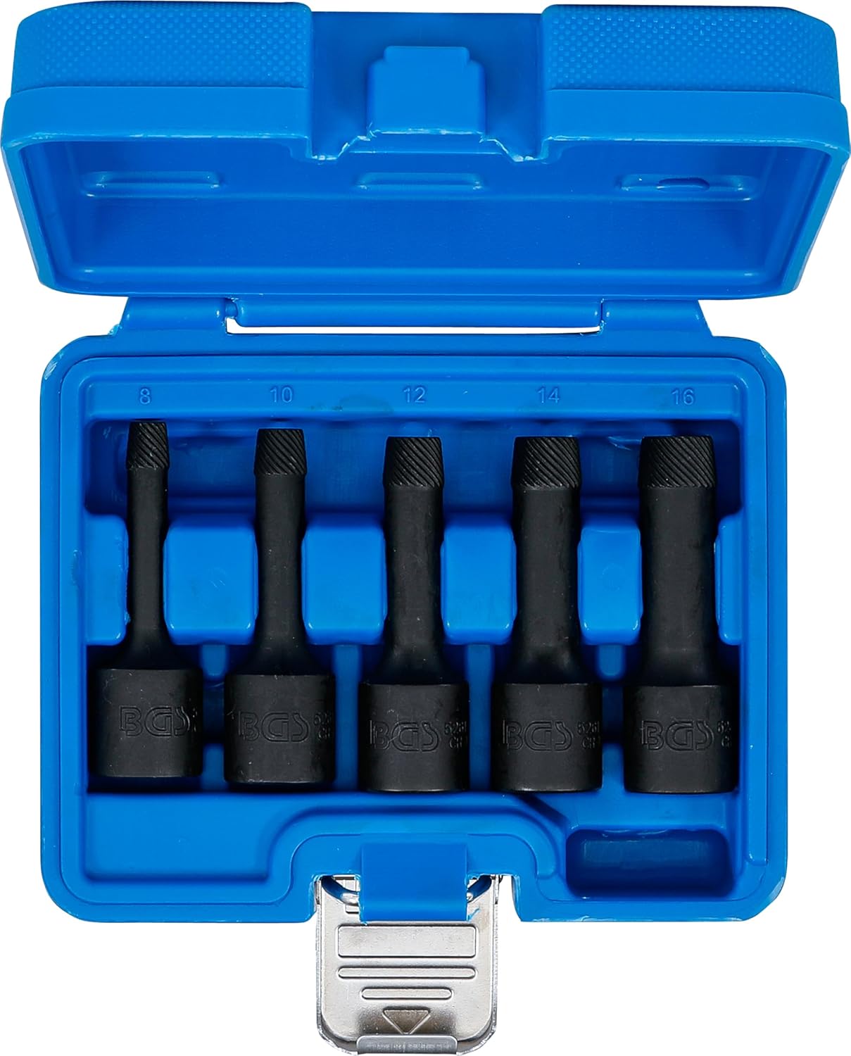 BGS 5261 | Special Socket Set/Screw Extractors | 12.5 mm (1/2") Drive | 8-16 mm | 5 pcs.