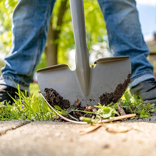 Miniatura 8 de Radius Garden Borde ergonómico de acero al carbono 25611 Pro-Lite, rojo