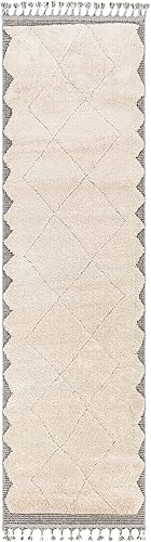 Miniatura 4 de Livabliss Sousse Global Runner Alfombra de área, 2 pies 10 pulgadas x 10 pies, beige, (10 pies a 11 pies)