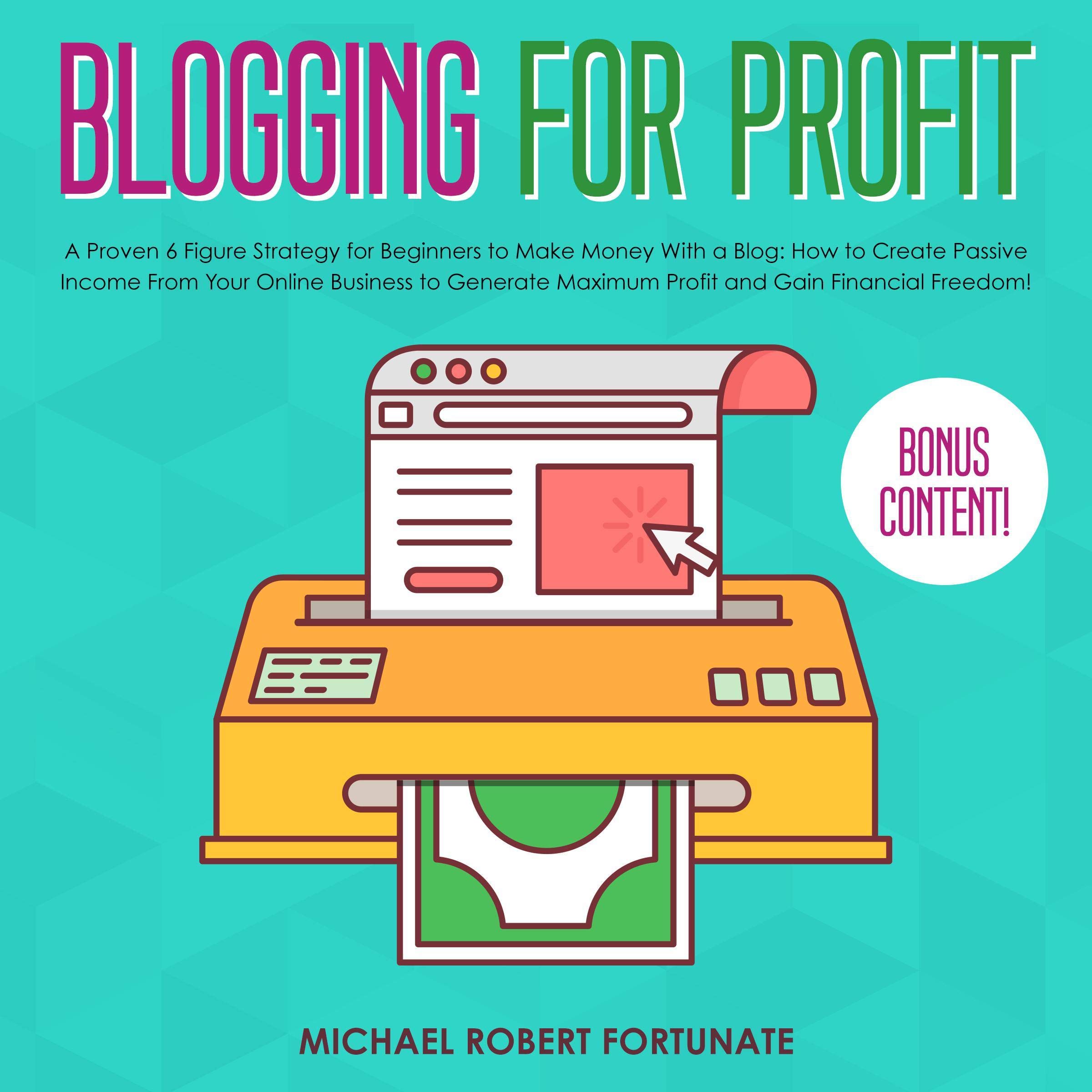 Cover art for Blogging for Profit