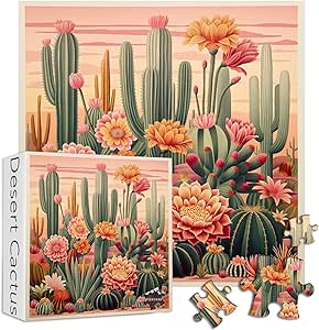 1000-Piece Vintage Bookshelf Jigsaw Puzzle - Floral Book Design, 23.85x23.85", Retro Decor