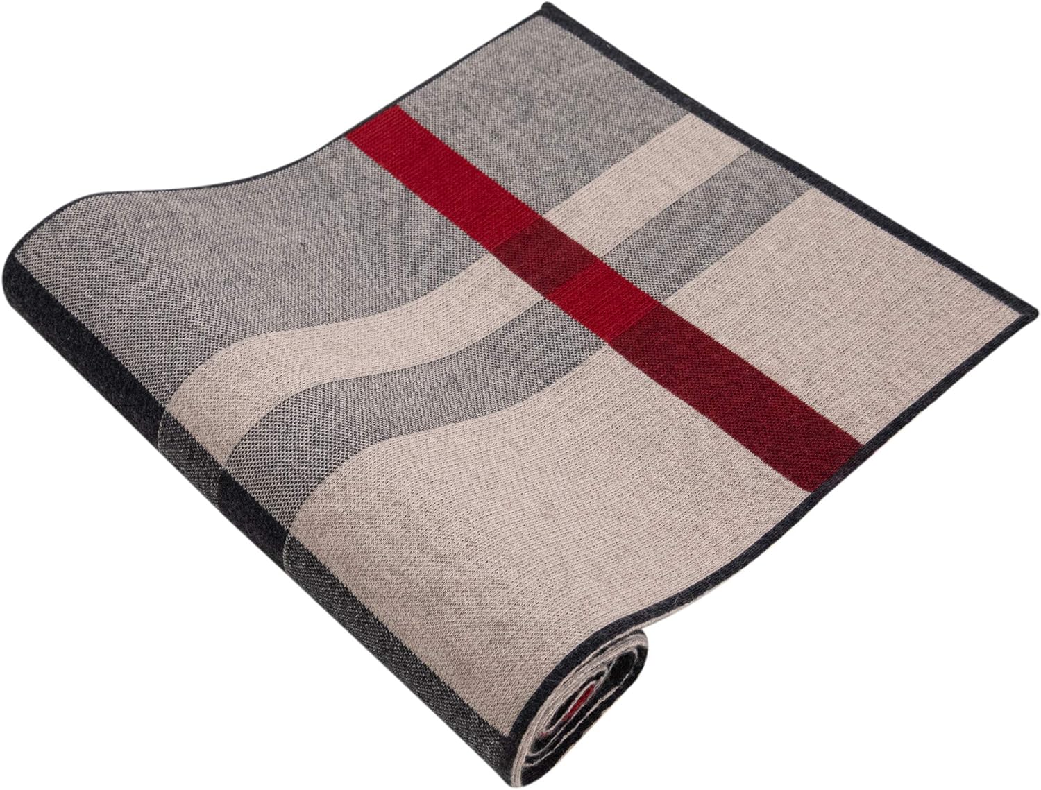 Lallier Men's Merino Wool Scarf, Long Winter Neckwear with Gift Box - Image 5