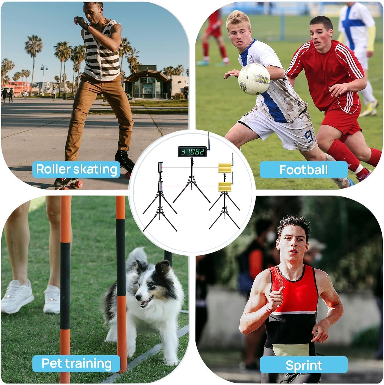 Laser Timer with High Stand