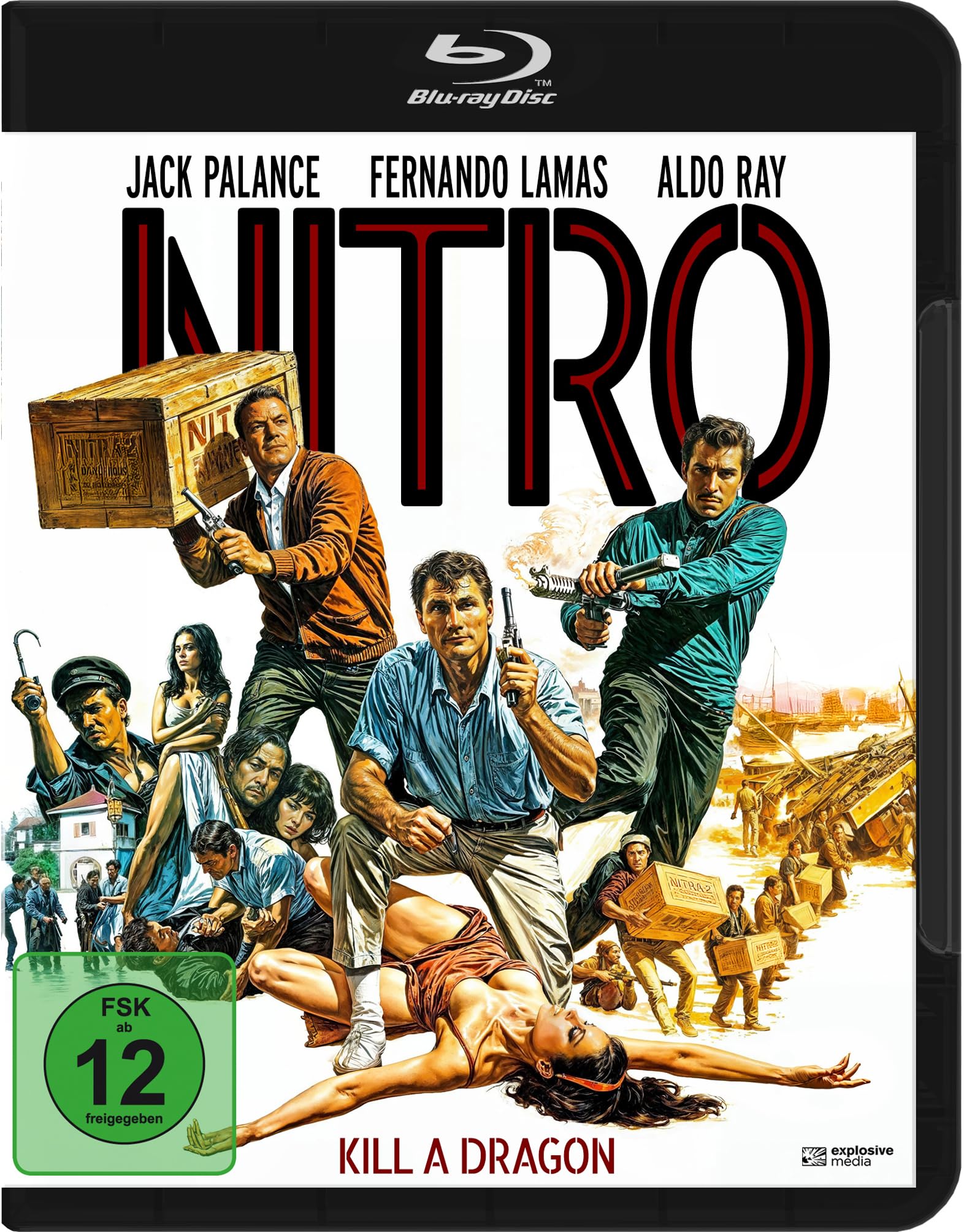 Nitro Blu-ray importado de Alemania para organizar una noche de cine de acción espectacular en casa