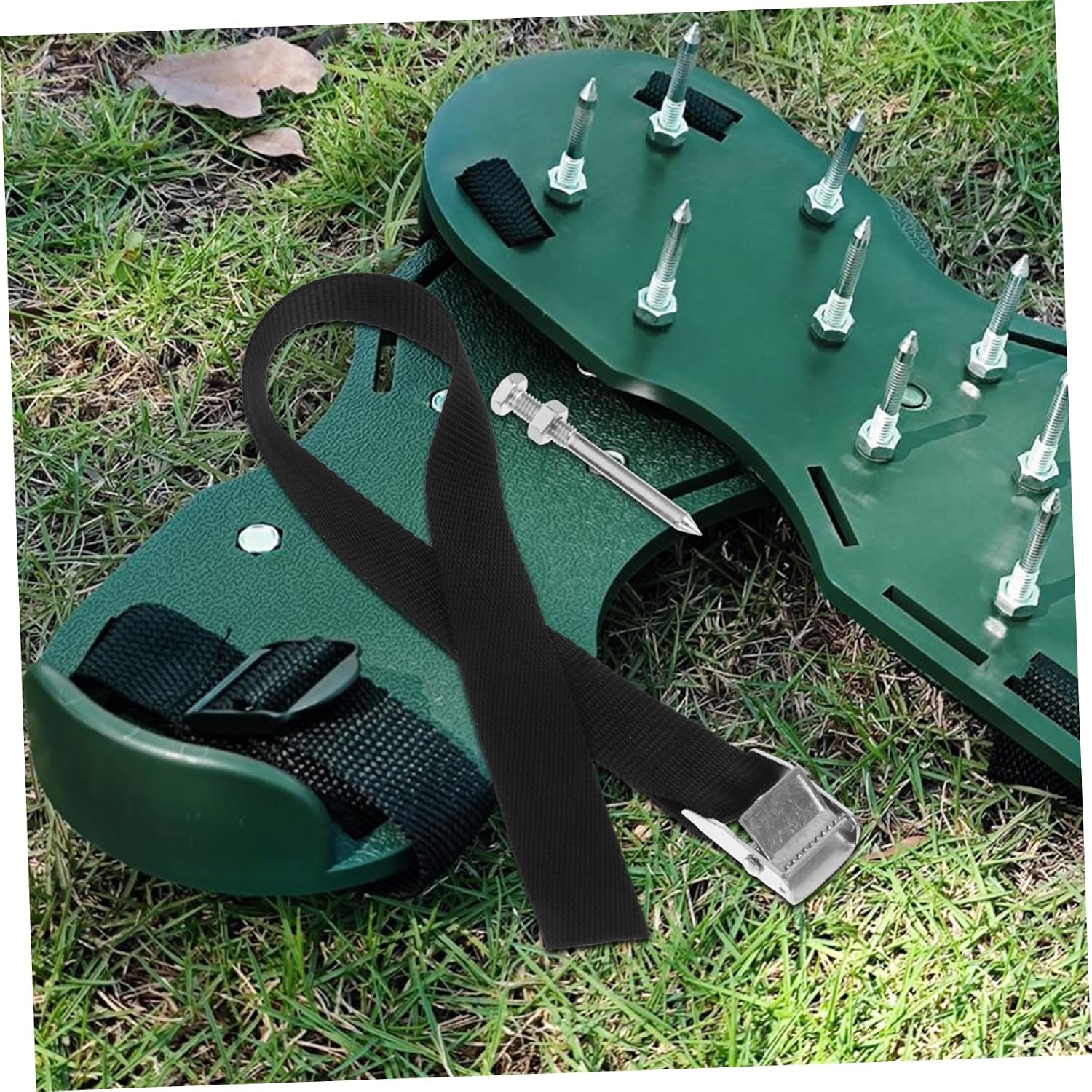 ERINGOGO Aeration Shoes for Lawn Scarifier Shoe Accessories Lawn Soil Aerator Stake DIY Gardening Tool