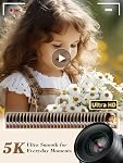 5K Caméra numérique pour la photographie, 64MP, Autofocus & Anti-Shake, 16X Zoom, WiFi, Grandes lignes & Lentille macro, 64GB TF Carte, Caméra Vlogging pour YouTube & Voyages (Noir)