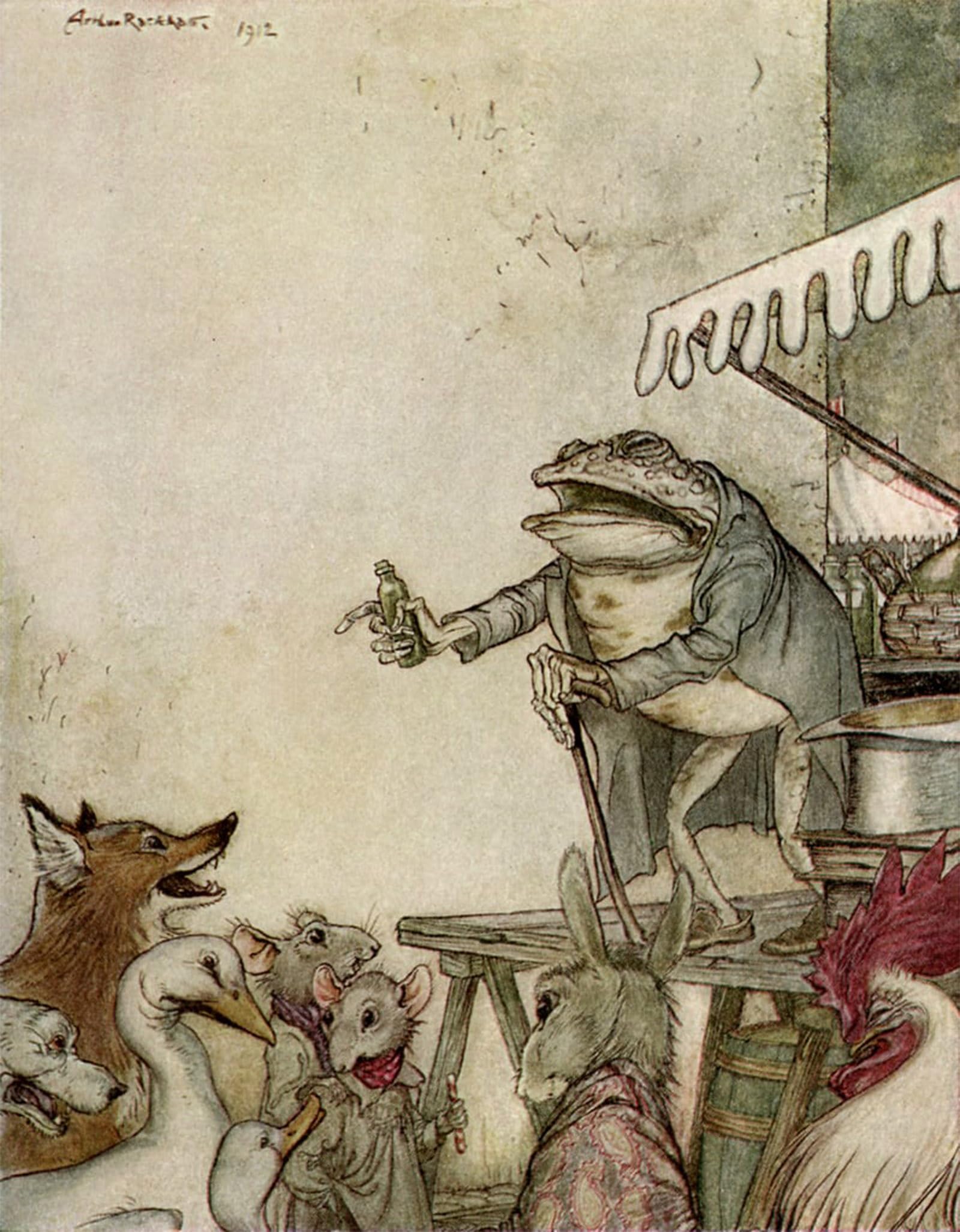 Tableau fables d'Ésope pour habiller un grand mur vide de chambre - 5