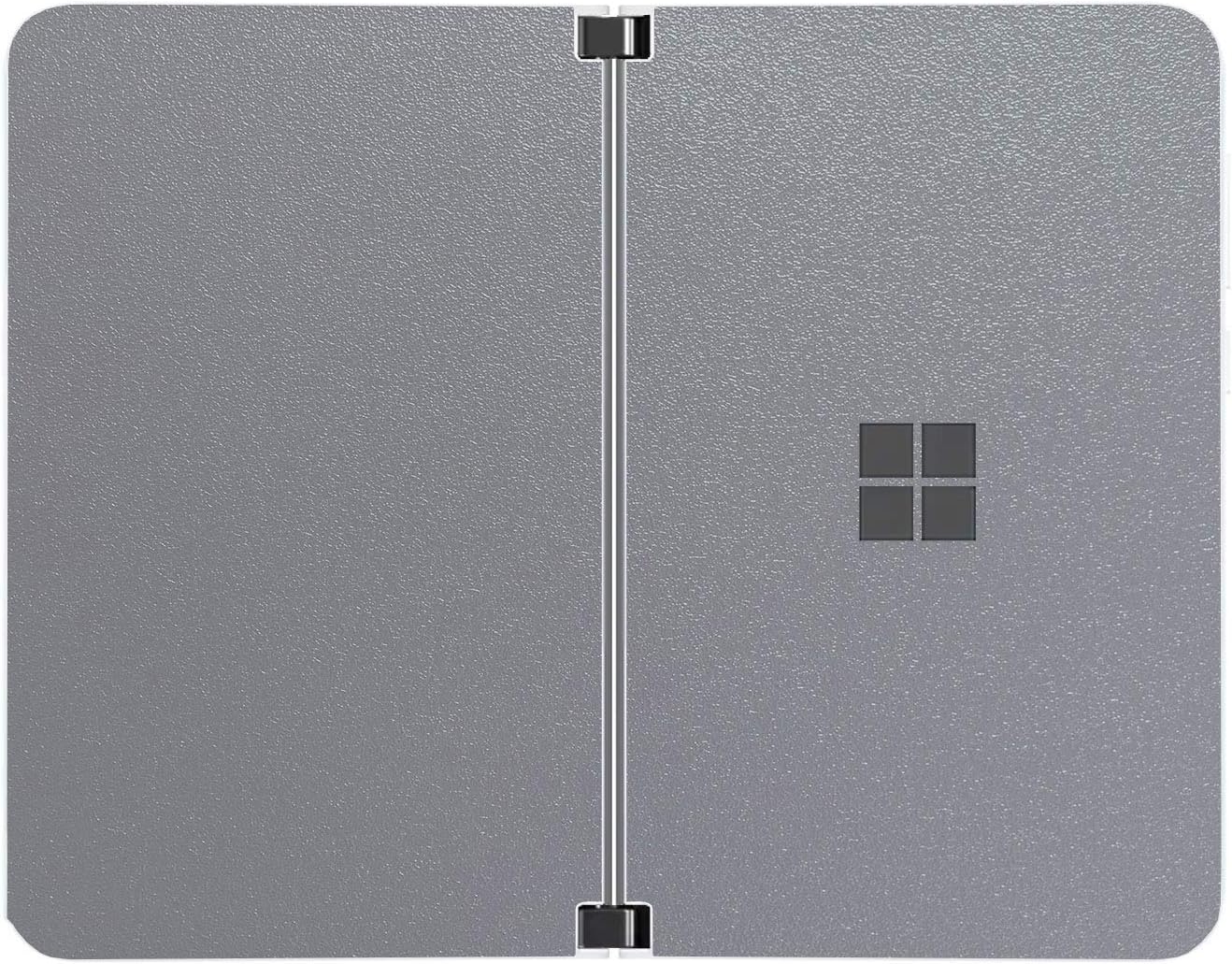 SopiGuard ステッカー Surface Duo Phone 端から端まで精密ビニールスキンラップ(頑丈な岩盤グレー)