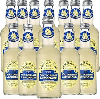 Fentimans Botanically Brewed Classic Victorian Lemonade Sparkling Soda, 9.3 fl oz Bottles – Premium Craft Soda/Mixer for Cocktails & Refreshing Drinks