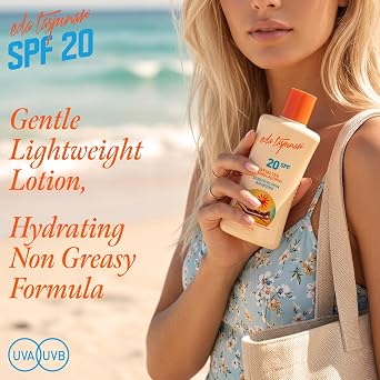 Eda Taşpınar Beyaz Ten Bronzlaştırıcı SPF 20 |200 ml / 6.8 fl oz
