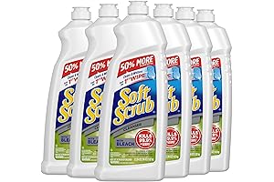 Softscrub Antibacterial Cleaner With Bleach Surface Cleanser 36 Oz (Pack of 6)