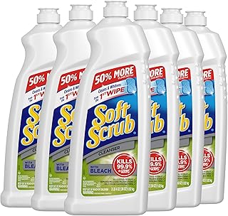 Antibacterial Cleaner with Bleach Surface Cleanser, 36 Ounce (Pack of 6)