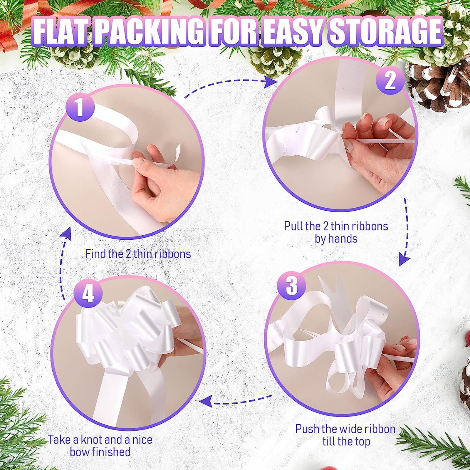 50 stks Lint Strikken Bruiloft Auto Decoratie Sieraden Geschenken Wrap Satijn Lint Strikken Voor Bruiloft Party Stoel Decor