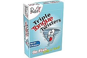 Really?! Triple Tongue Twisters Card Game: Go Fish with a Hilarious Memory Twist