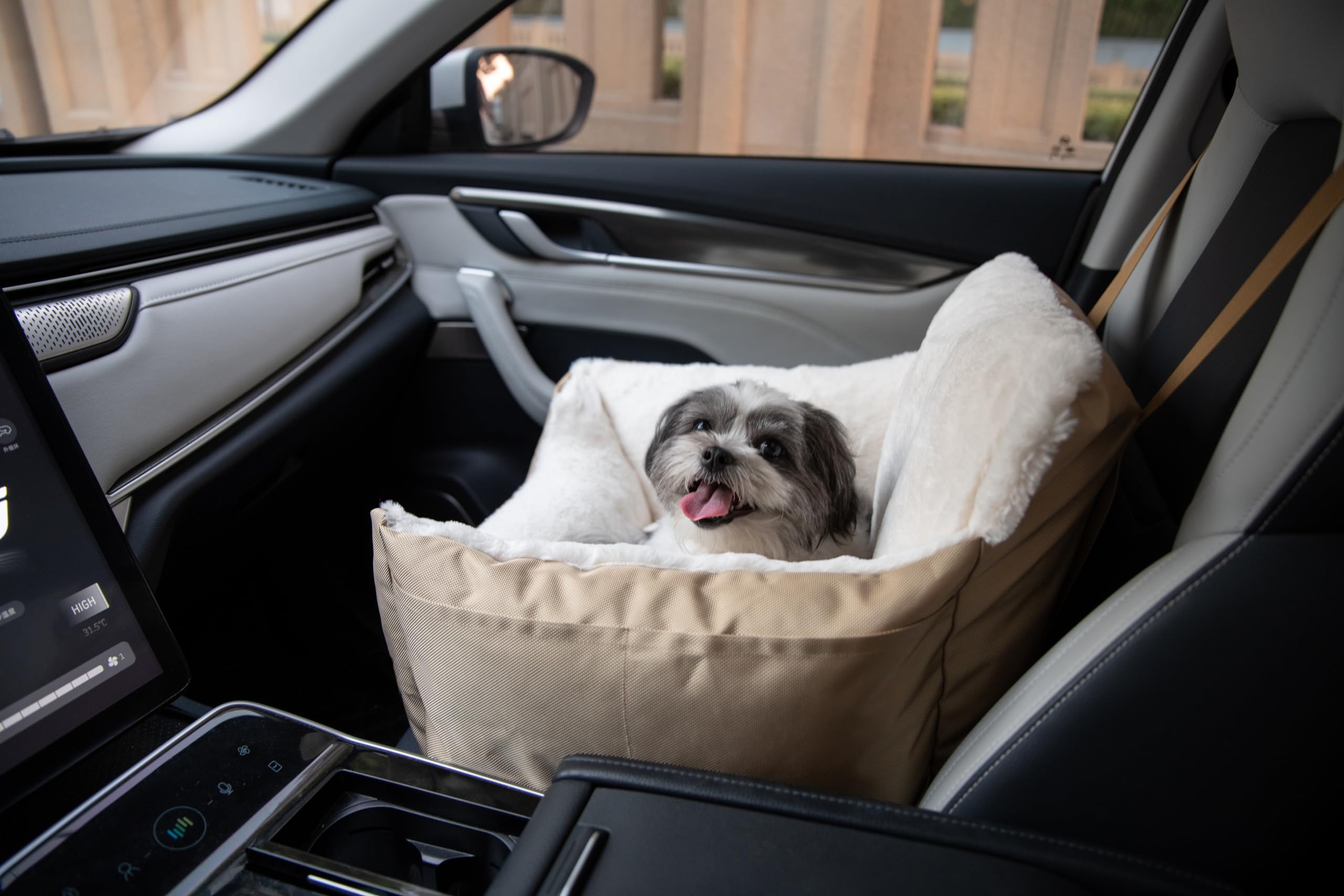 Best Pet Supplies Elevated Dog Car Seat