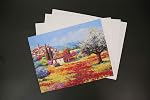 Koala 100% Printable Cotton Canvas Fabric Sheets for Inkjet Printer 8.5X11” Matte Thick 17mil 10 Sheets