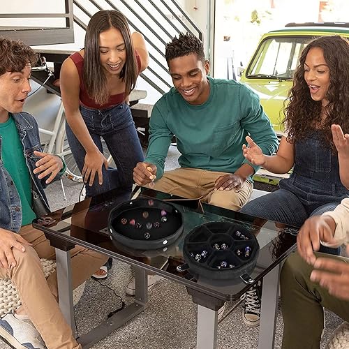 Vista 14 de Bavel DND - Estuche para dados con esponja y bandeja de dados desmontables, D6 D20 Set Case para Dungeons and Dragons RPG, MTG, juegos de mesa