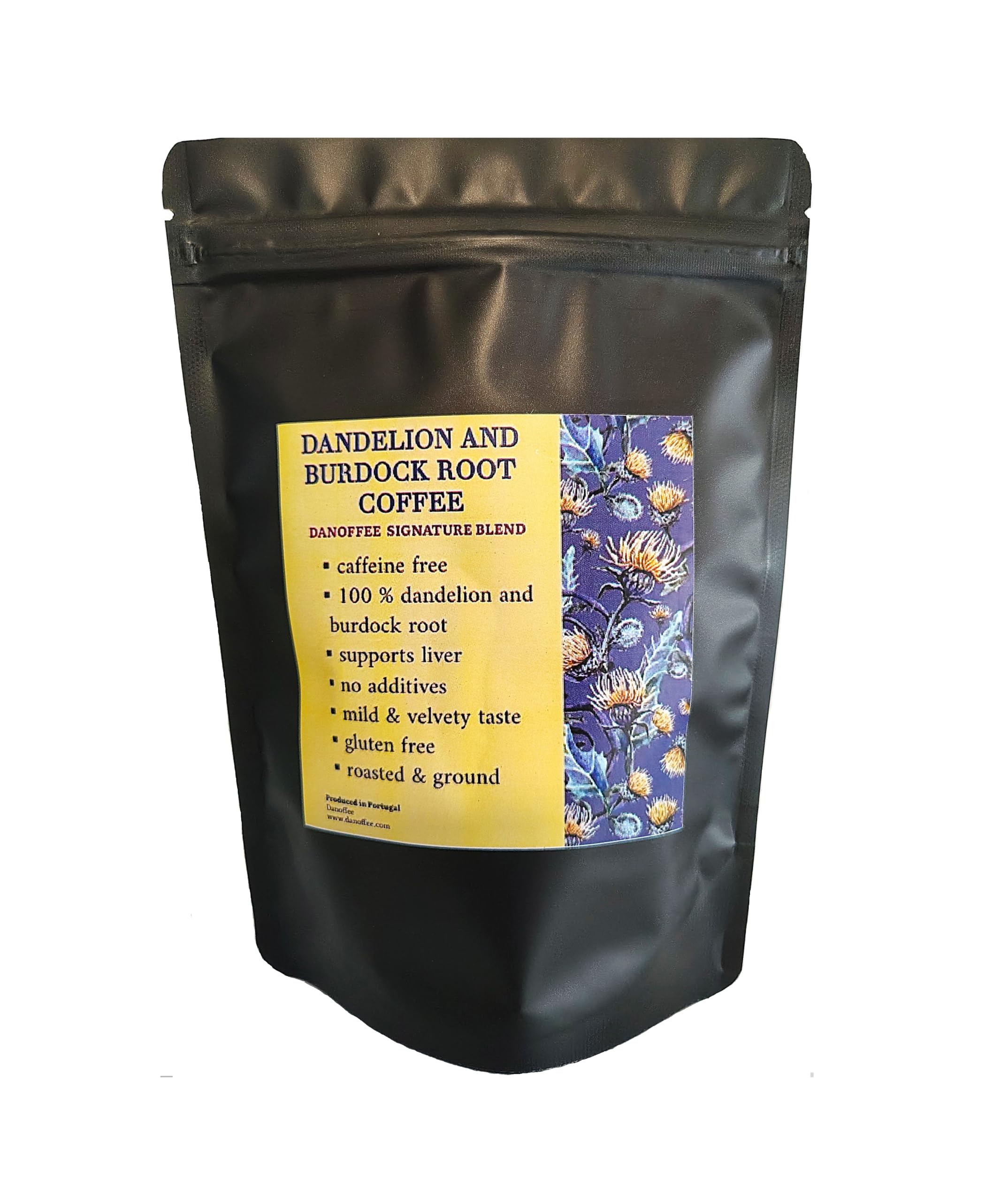 Danoffee Dandelion and Burdock Root Coffee 200 g Organic Roasted Caffeine Free
