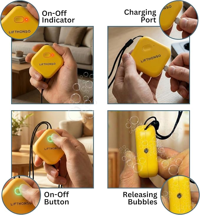 Purificador de aire portátil para viaje y oficina miniatura 7