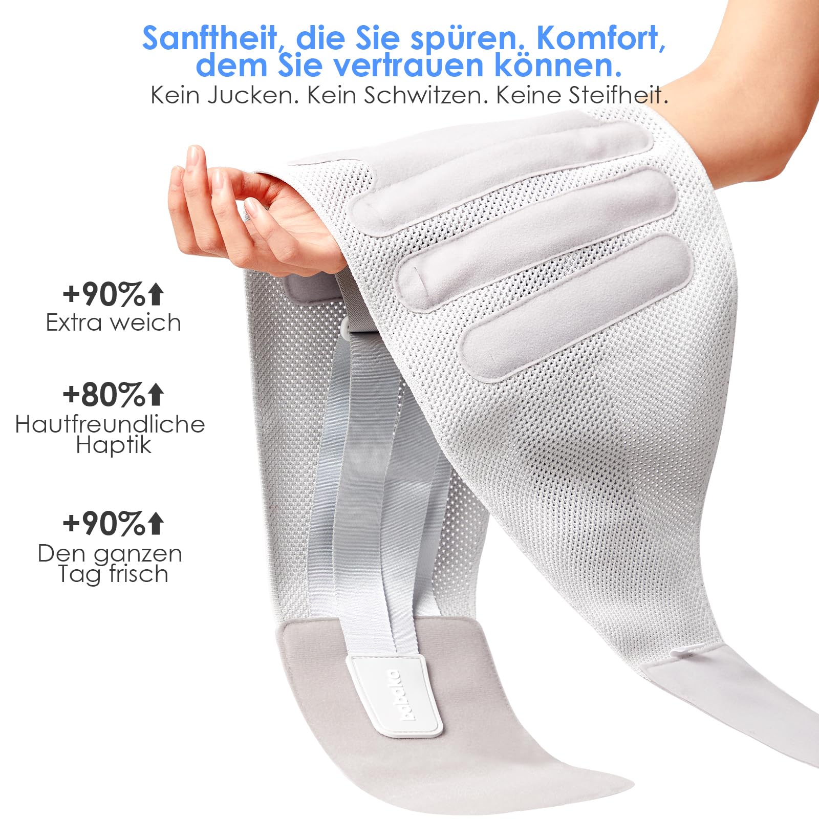 babaka Rückenstützgürtel Rückenbandage für Herren und Damen und mit 4 Metallstangen 2 flexiblen Federstangen Atmungsaktive Verstellbar Rückengurt für Arbeit und Sports
