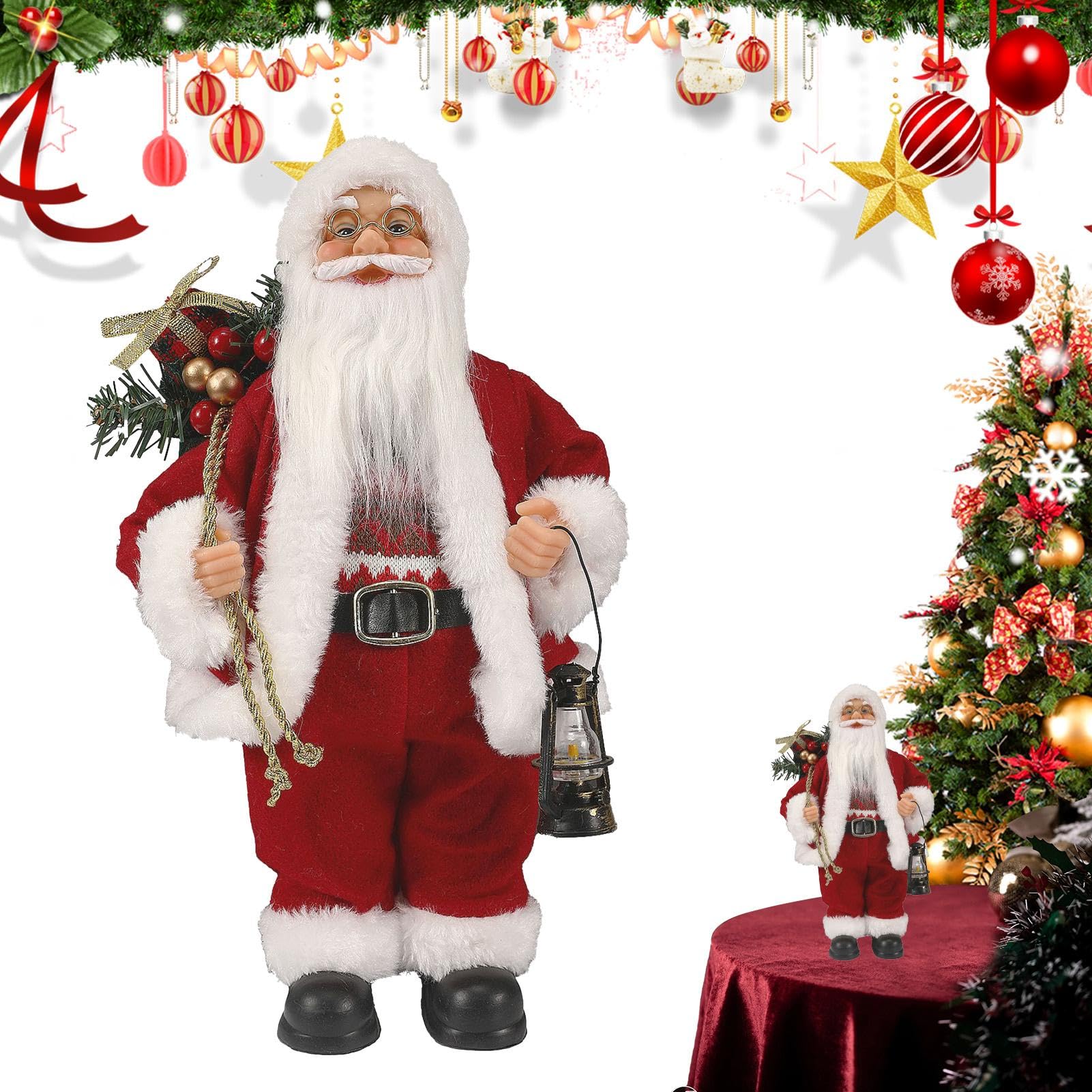 Poupées mignonnes faites à la main pour illuminer votre salon durant les fêtes de Noël