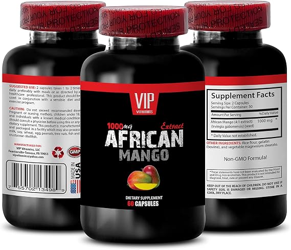 AFRICAN MANGO EXTRACT - african mango seed powder, mango extract organic, wild capsules, fruit concentrate, dried flakes, premium formula, whole fruit, african mango complex, root extract 1Bot