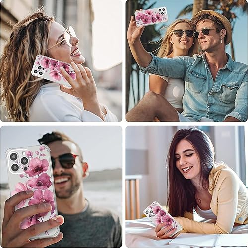 Vista 69 de Roemary Buffertech - Funda protectora para iPhone 14 Plus con diseño Golden Retriever, diseño de arcoíris con protector de pantalla