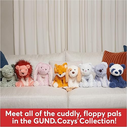 Vista 28 de GUND Cozys Collection Panda, oso de peluche, juguete de peluche para edades de 1 año en adelante, azul marino, 10 pulgadas