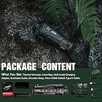 Vista 7 de TK Series Thermal Vision Monocular for Night Hunting - Compact Camera for Wildlife Viewing, Hunting & Outdoor