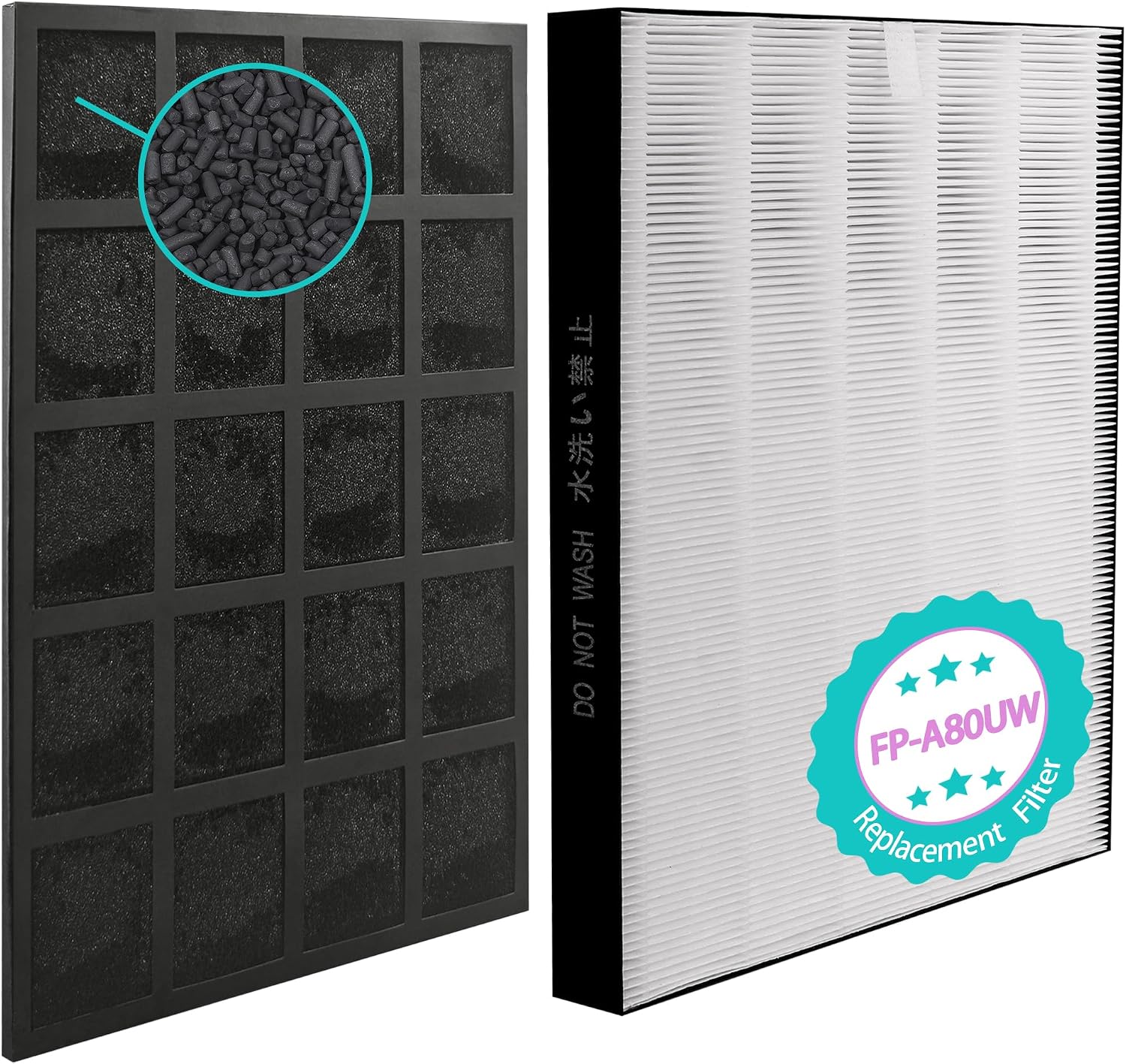FP-A80UW Replacement Filter for Sharp Air Purifier FPA80U,FPA80UW
