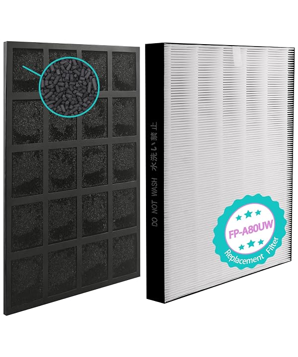 Byseacore FP-A80UW Replacement Filter for Sharp Air Purifier FPA80U,FPA80UW by Byseacore - Used condition - US$28.58