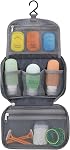 Travelon 42981 530 Compact Hanging Toiletry Kit, Charcoal, One Size
