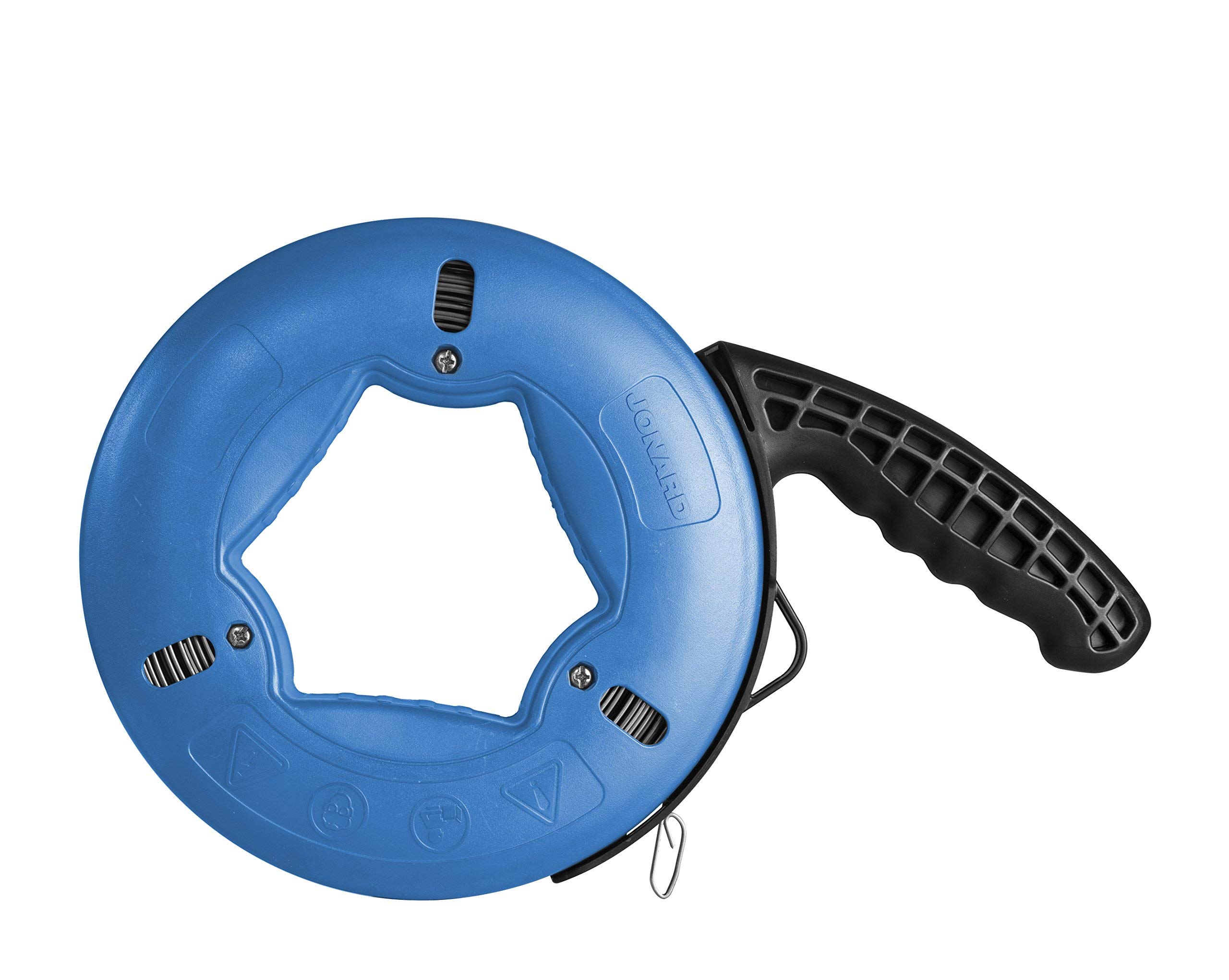 Jonard Tools Heavy-Duty Spring Steel Fish Tape for Pulling Electric or Communication Wire