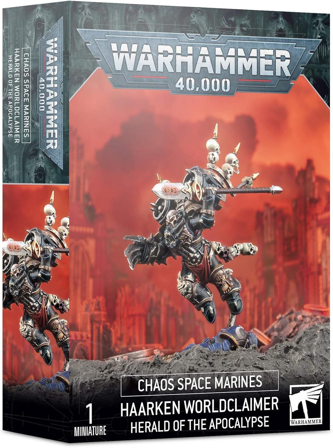 Games Workshop Chaos Space Marines Haarken Worldclaimer (9th Edition)