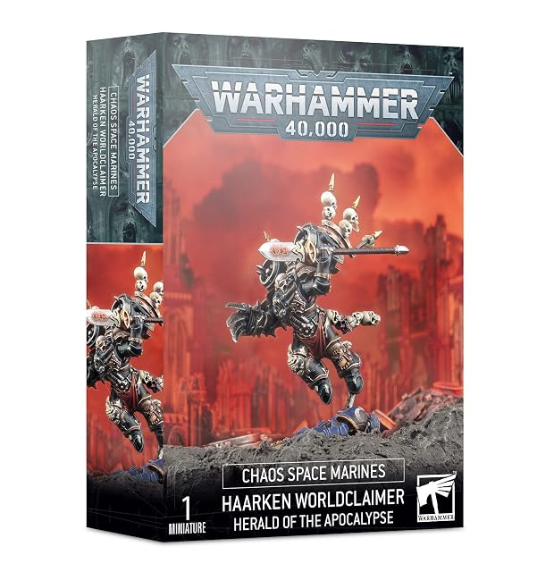 Games Workshop Chaos Space Marines - Haarken Worldclaimer (9a Edición)