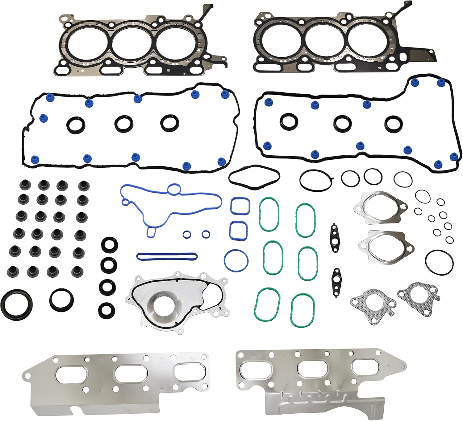DNJ HGS4324 Head Gasket Set for 2012-2014 Ford F-150 3.5L V6 24V DOHC 3496cc