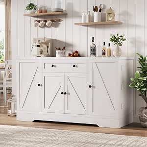 Amazon.com - Jocoevol 55" Buffet Cabinet with Storage, Kitchen Buffet ...