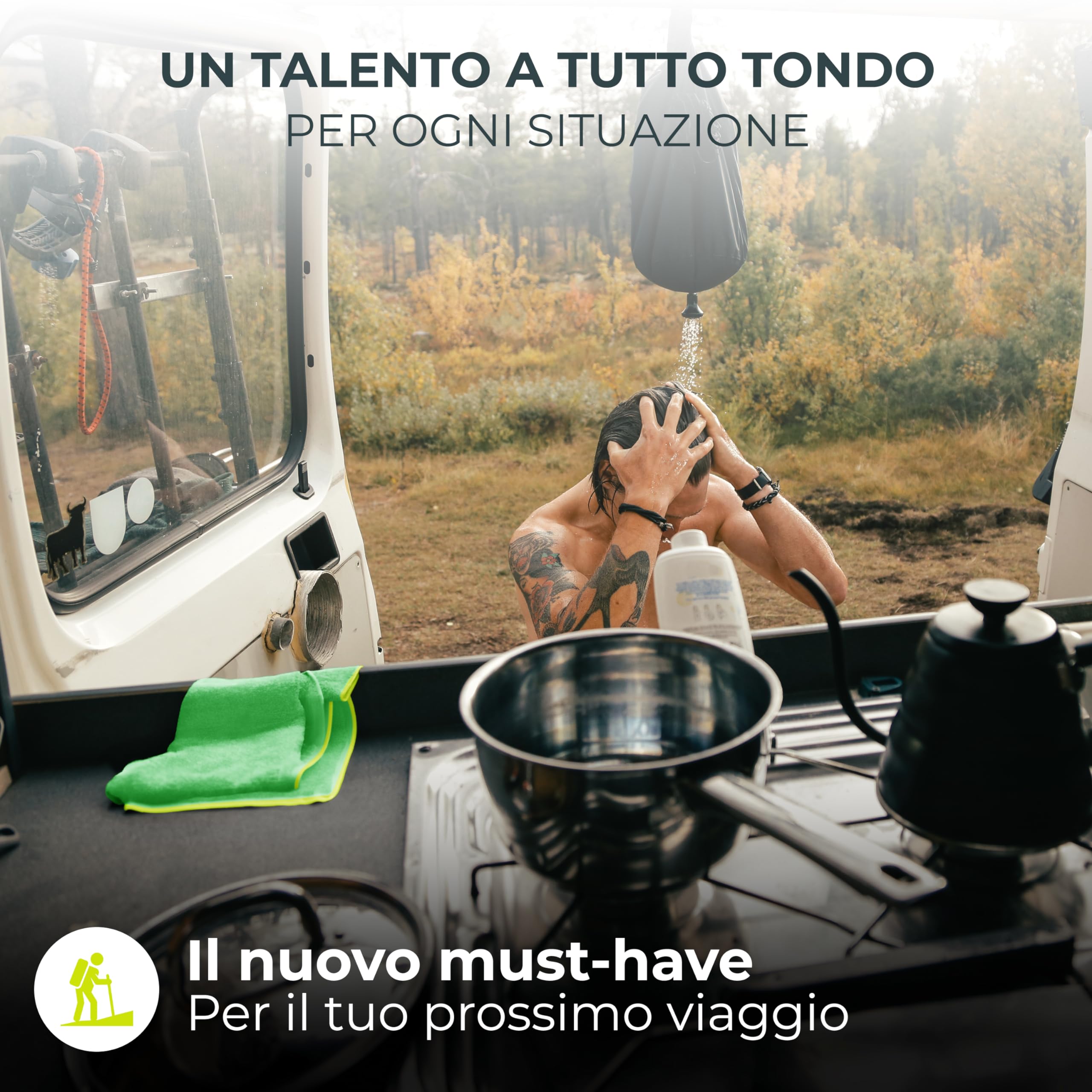 NirvanaShape Asciugamano Microfibra | 14 colori | 8 taglie | Asciugatura Rapida, Leggero, Assorbente | Asciugamano da Viaggio/Asciugamano da Bagno | Ideale per Viaggi, Spiaggia, Yoga, Sauna